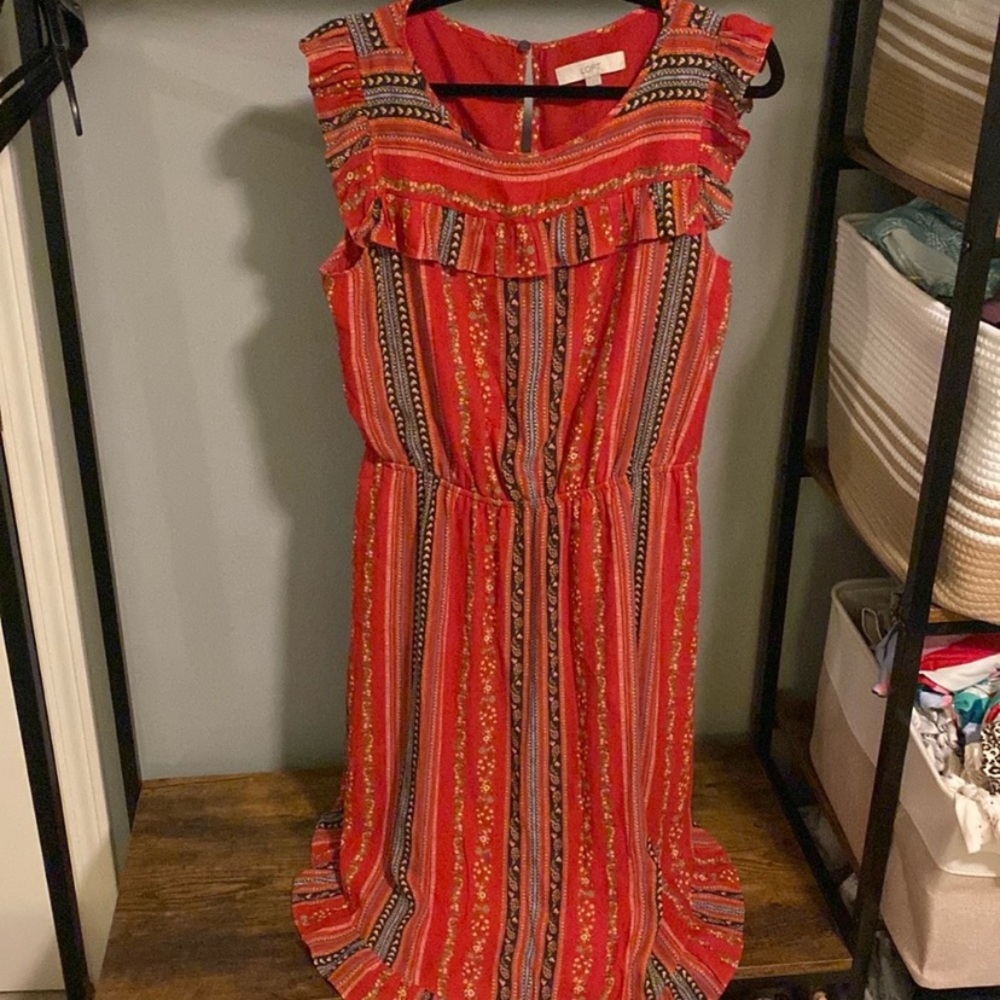 Loft Midi Dress